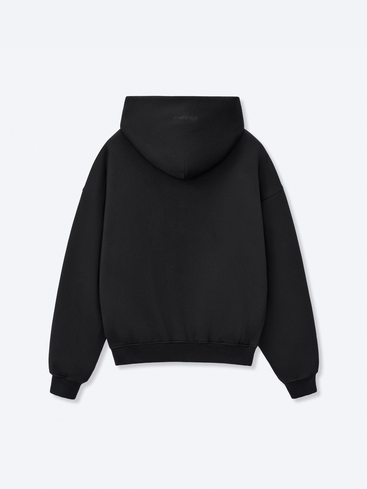 SIGNATURE BASIC ZIP UP - BLACK
