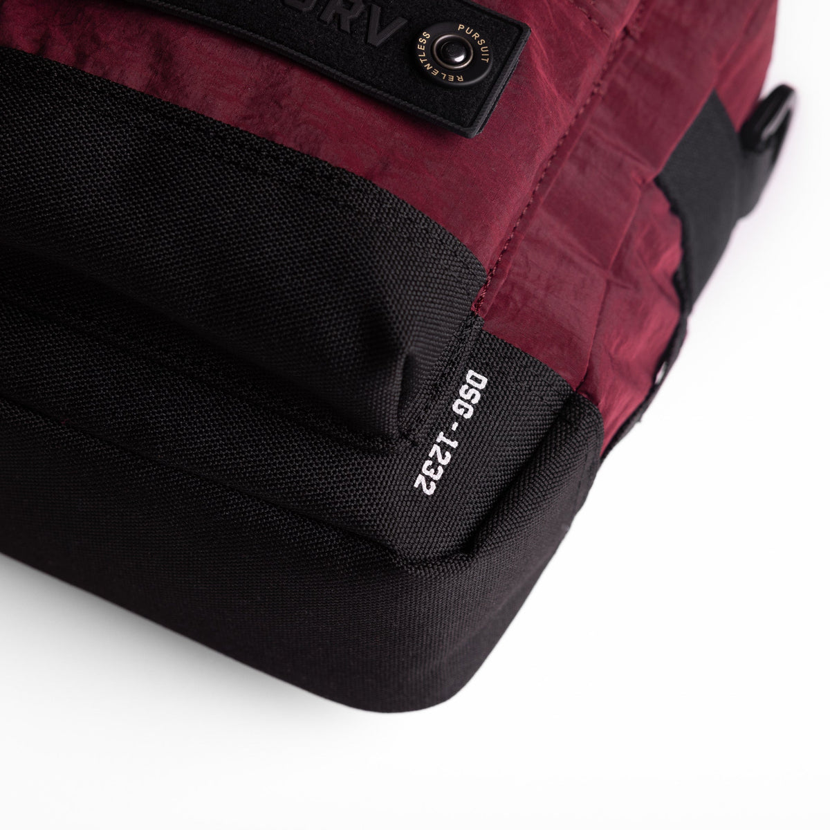 1232. Ripstop Shoulder Bag - Crimson