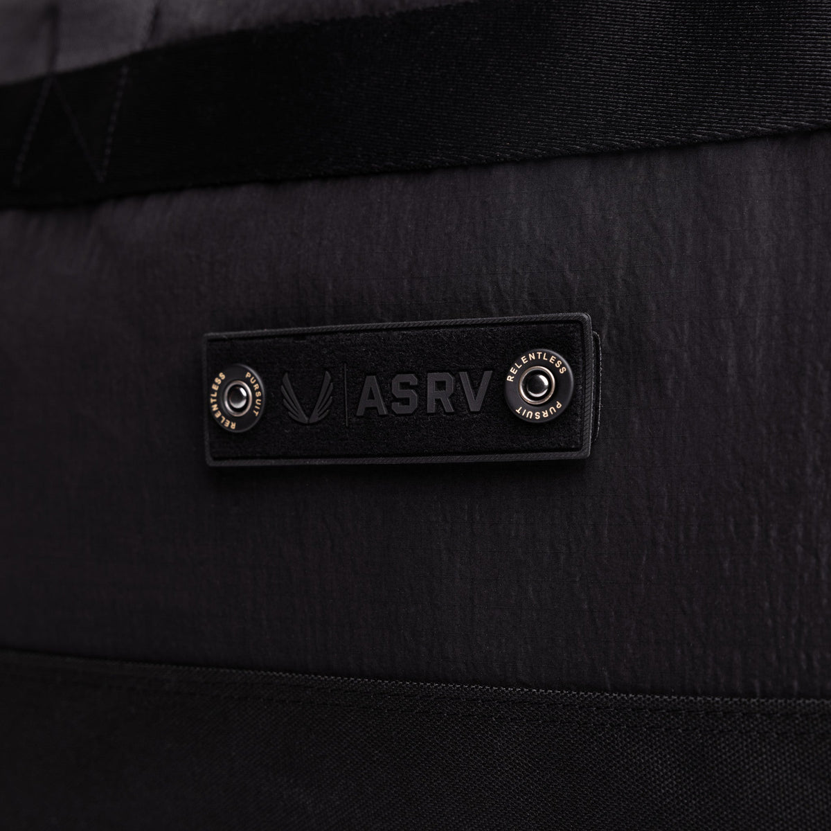 1234. Ripstop Duffle Bag - Black