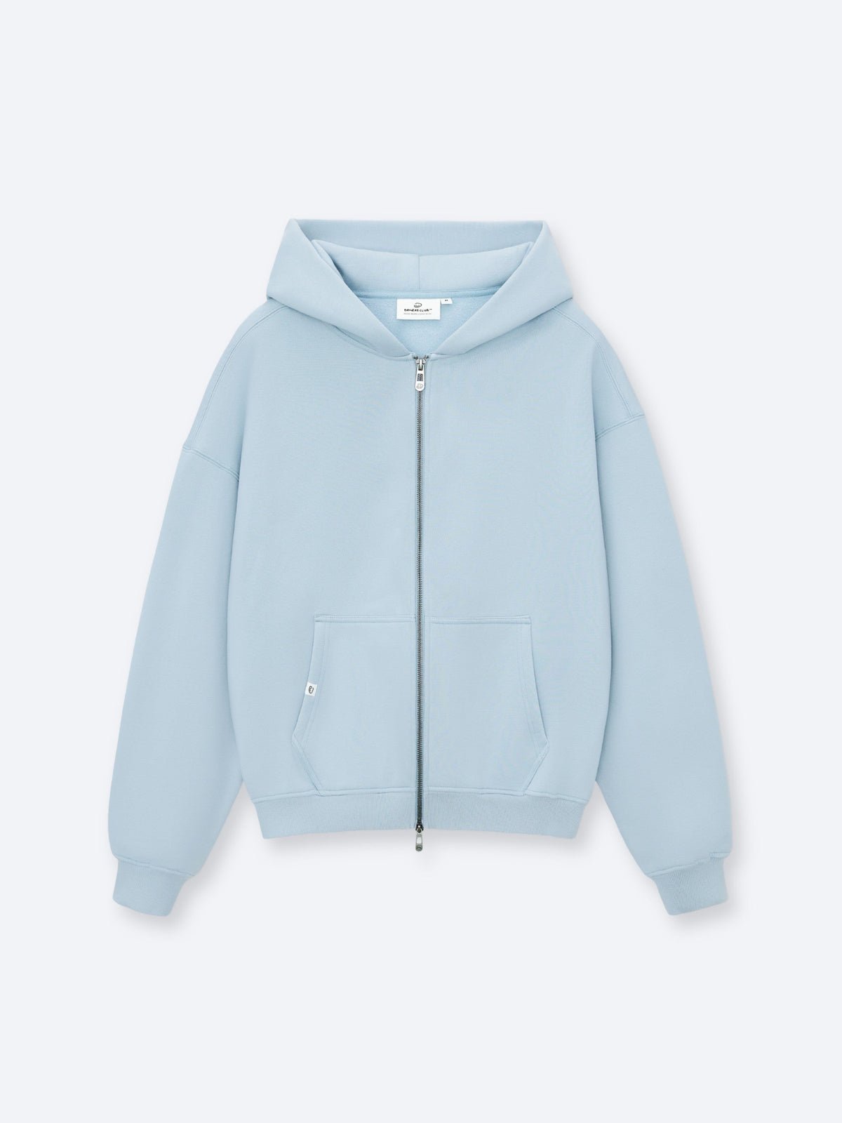 SIGNATURE BASIC ZIP UP - SKY BLUE