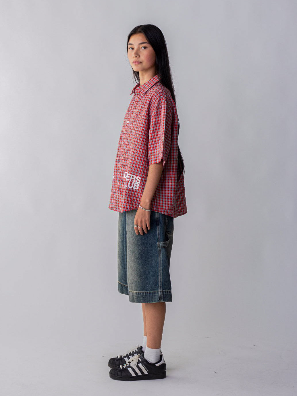 OTW SHORT SLEEVE PLAID - RED