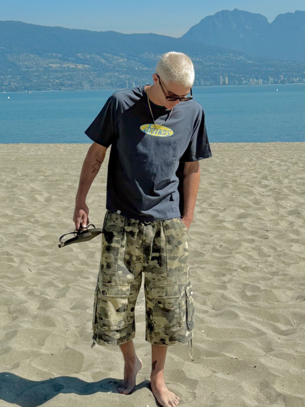 DRMERS LOGO TEE - BLUE