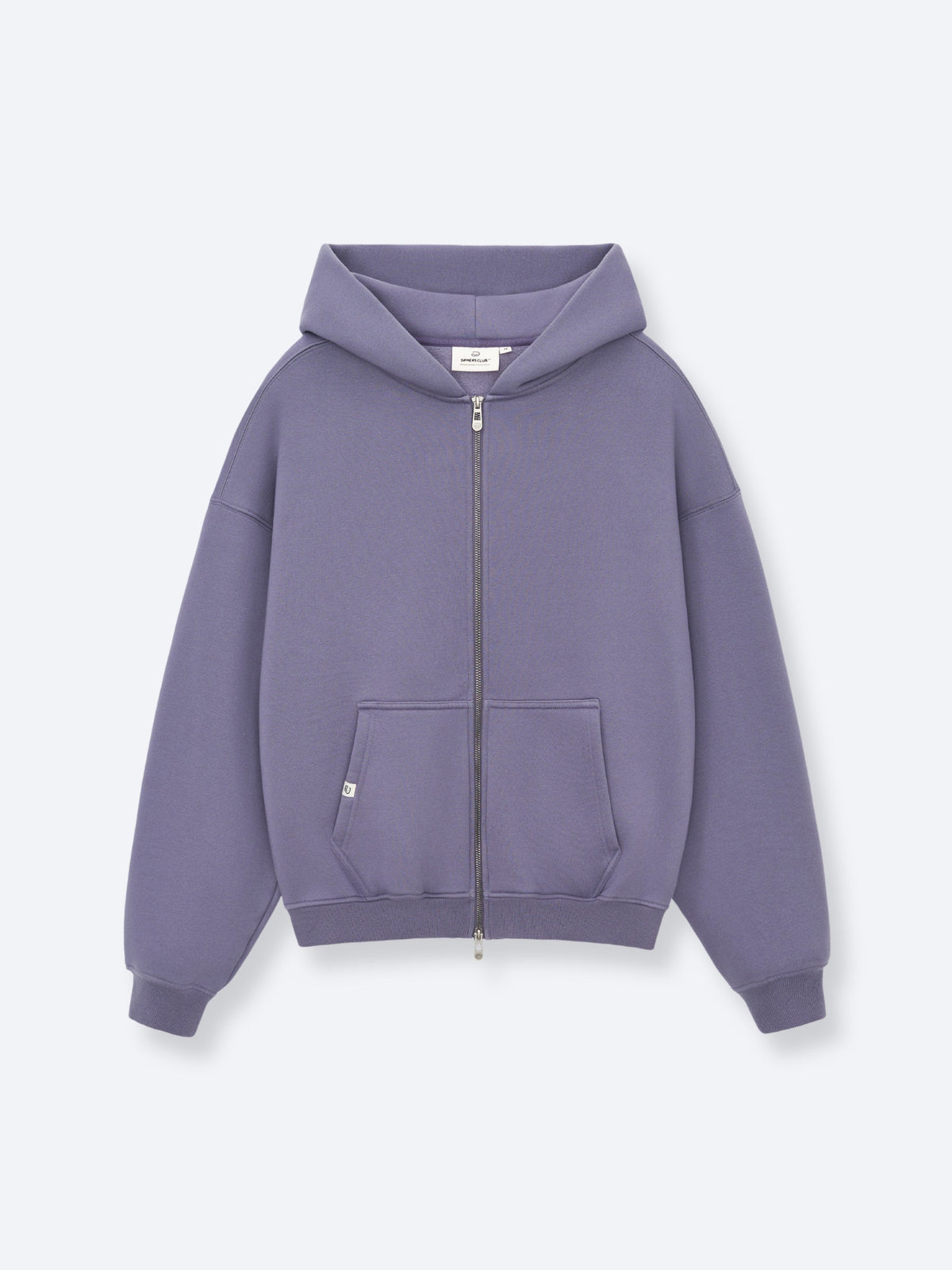 SIGNATURE BASIC ZIP UP - DUSTY VIOLET