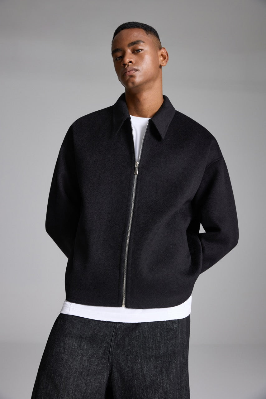 Cashmere Blend Jacket Black
