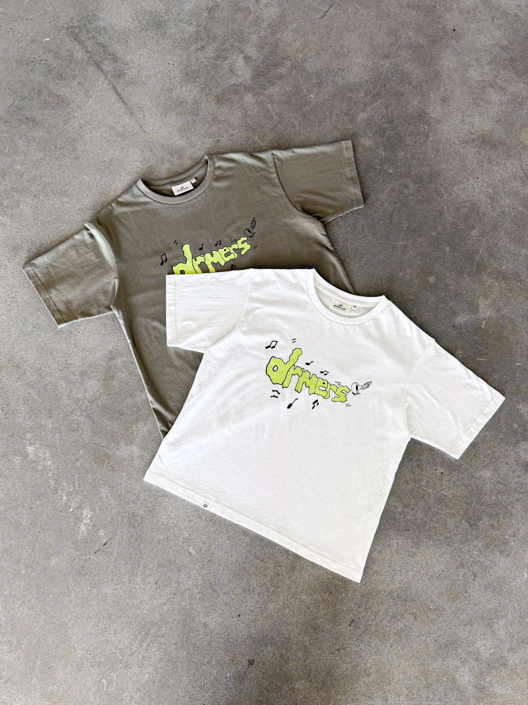 DRMERS JAZZ TEE - MUTED OLIVE