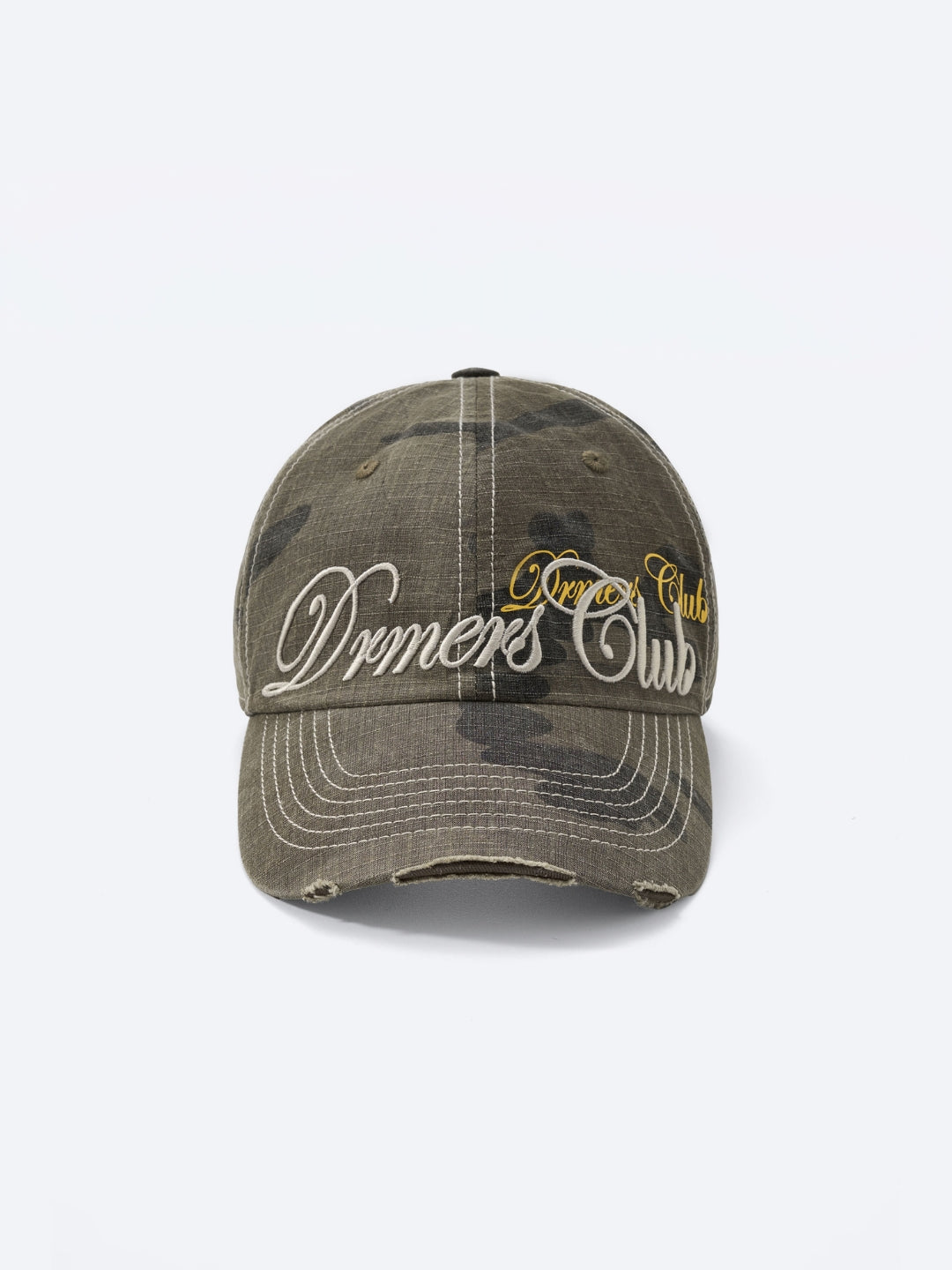 SCRIPT TEXT HAT - CAMO