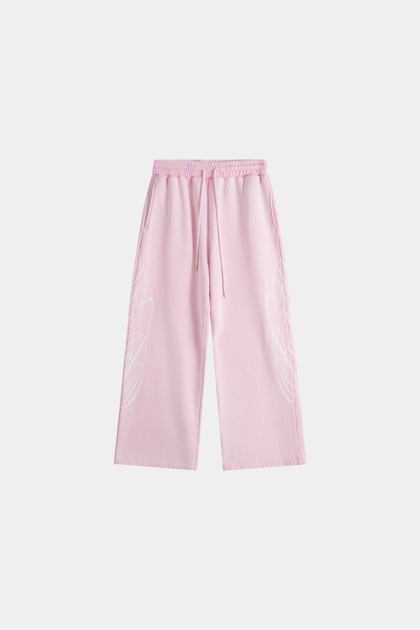 Signature Baggy Sweatpants - Pink