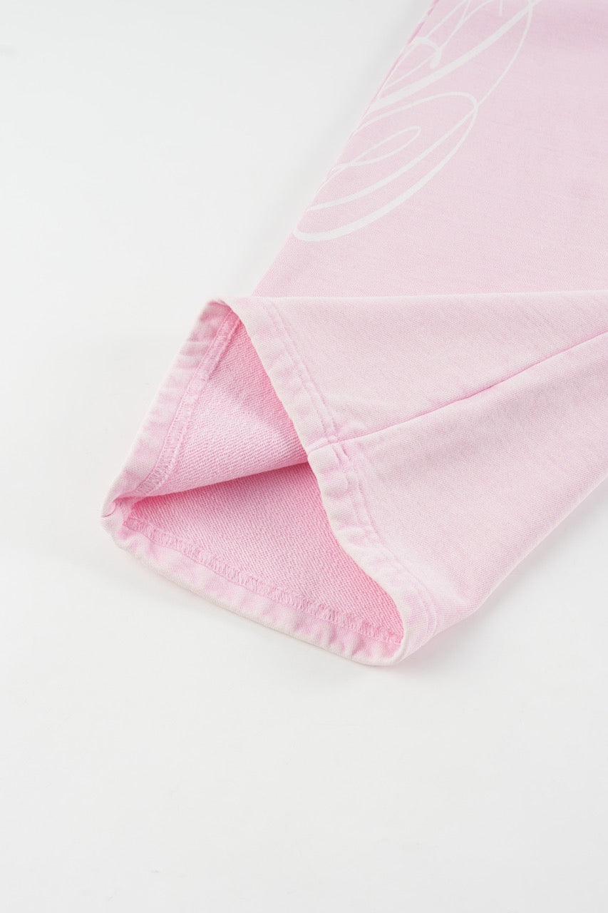 Signature Baggy Sweatpants - Pink