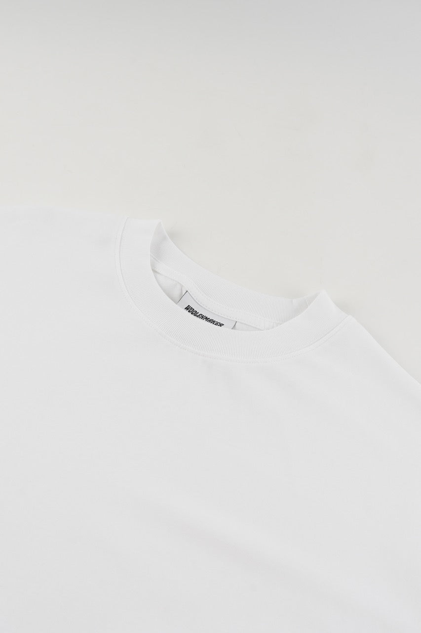Drop Shoulder T-shirt - White
