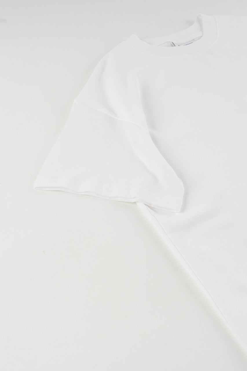 Drop Shoulder T-shirt - White