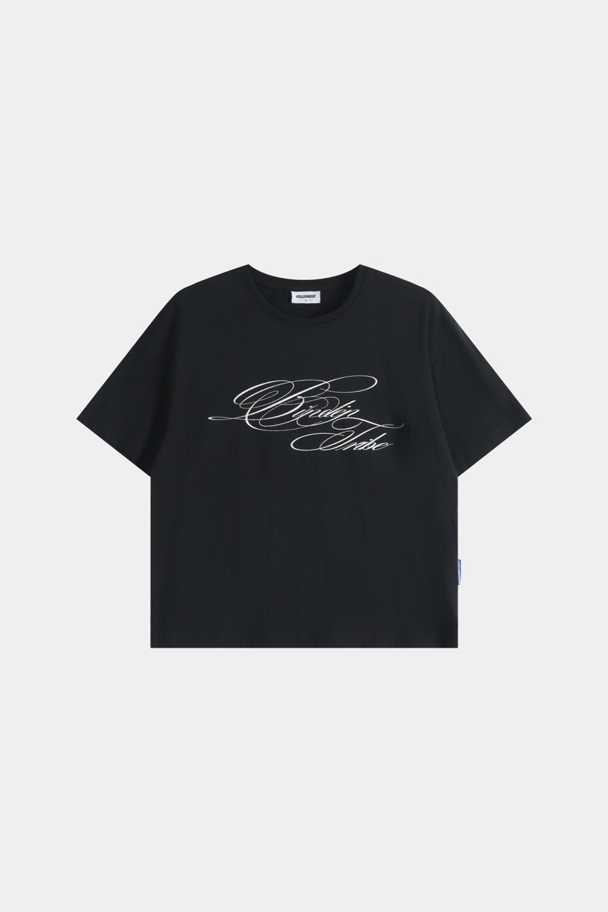 Cropped Tshirt - Black