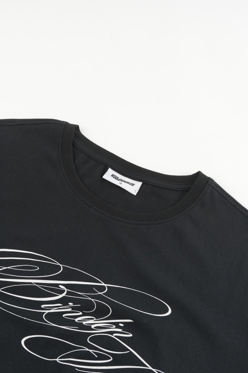 Cropped Tshirt - Black