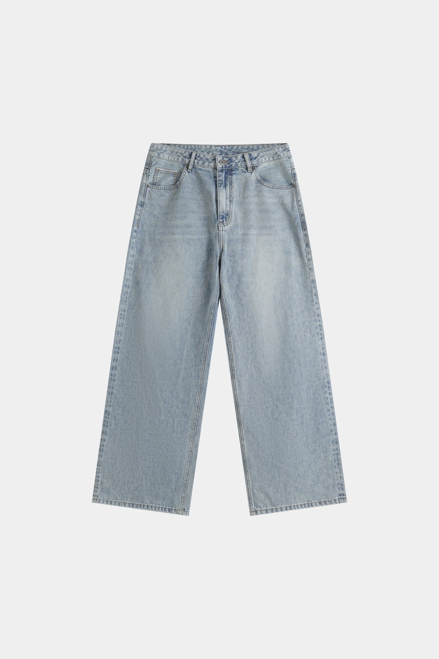 Baggy Selvage Denim - LightBlue