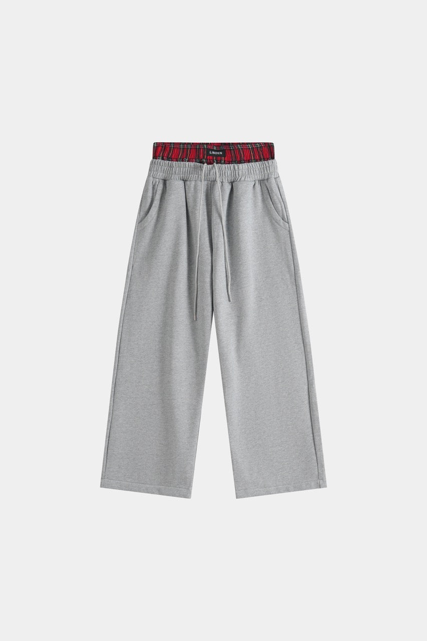 LINDEN Boxer Sweatpants - Black
