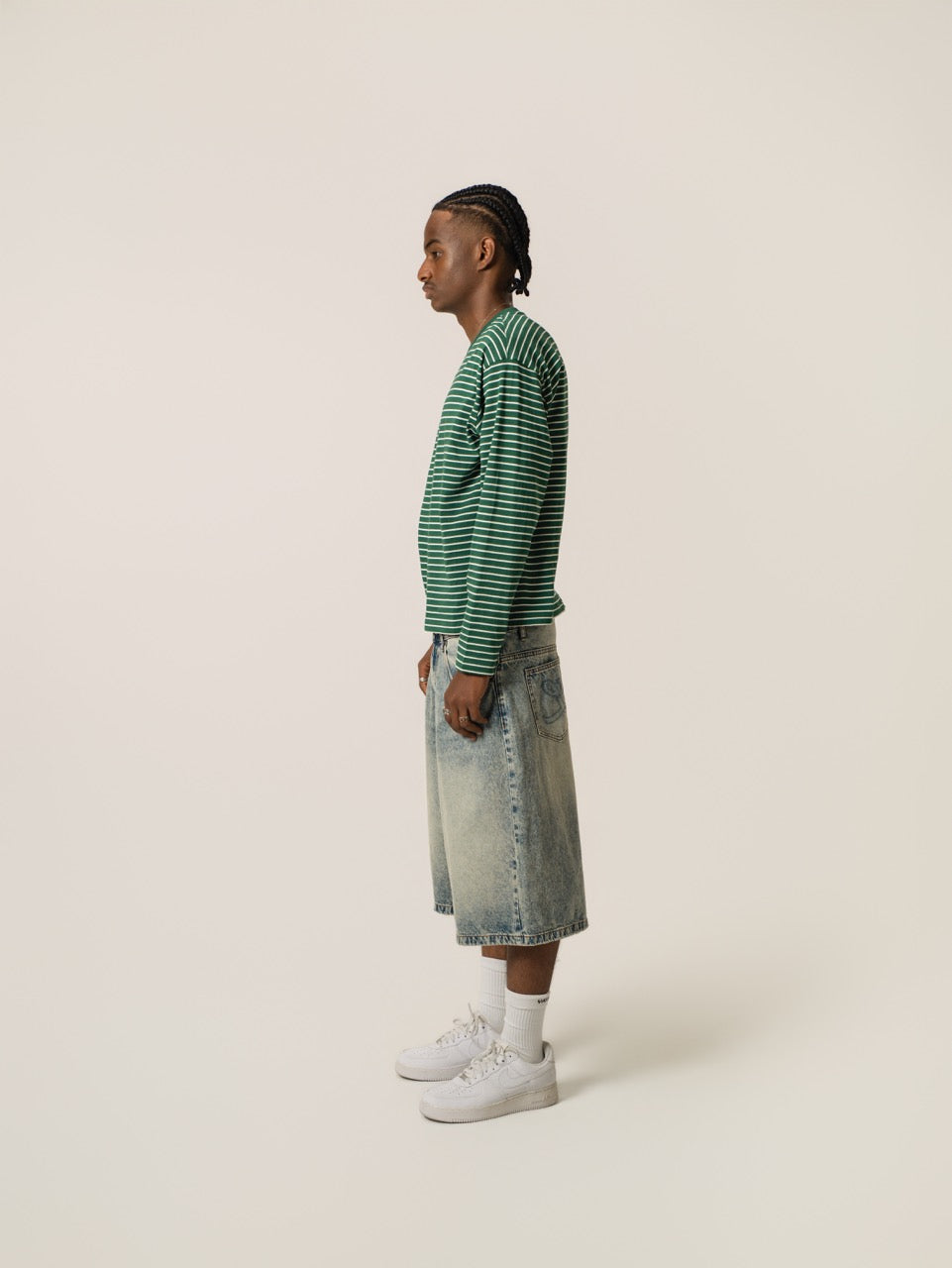 Striped Long Sleeve - Green