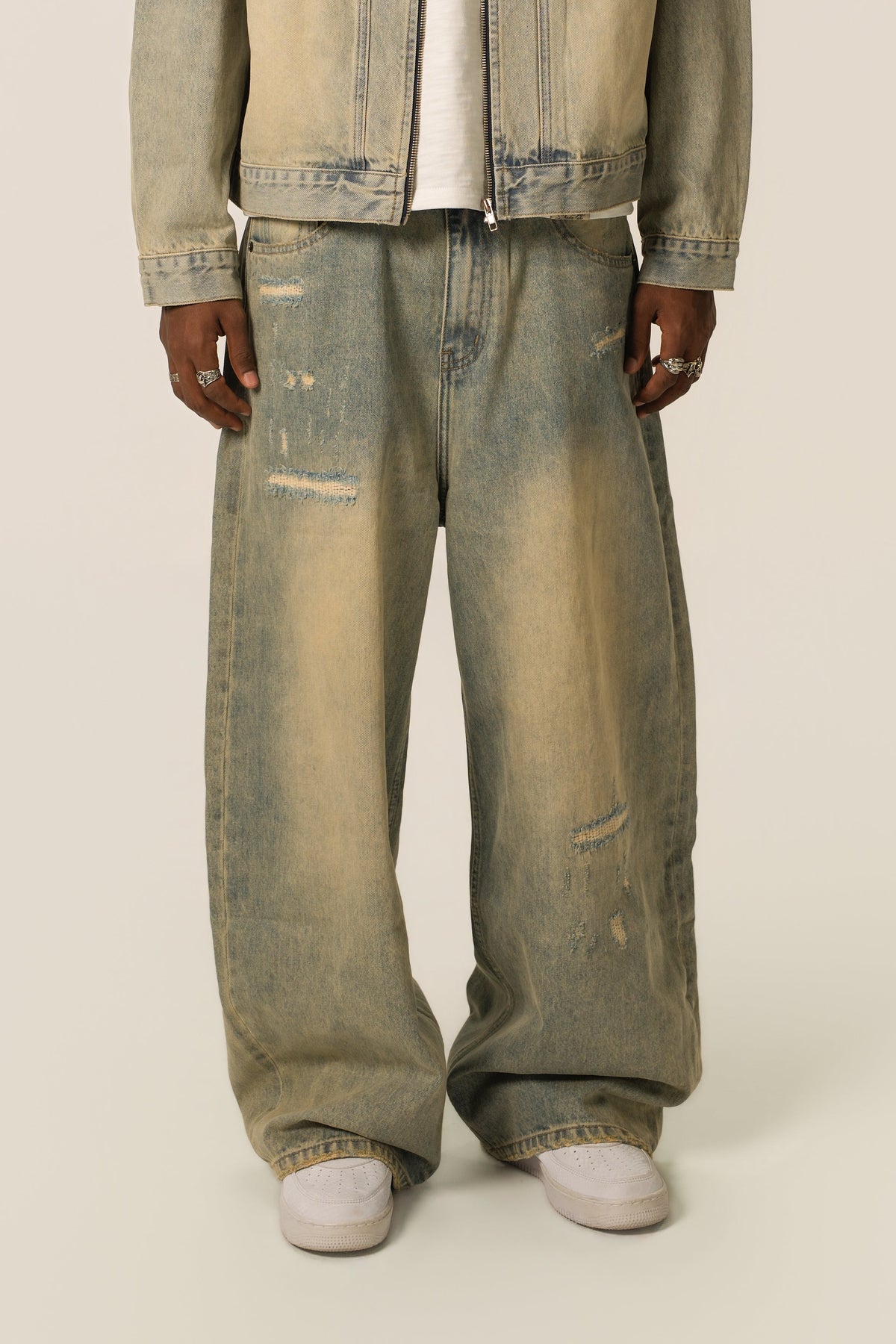 Baggy denim - Construction
