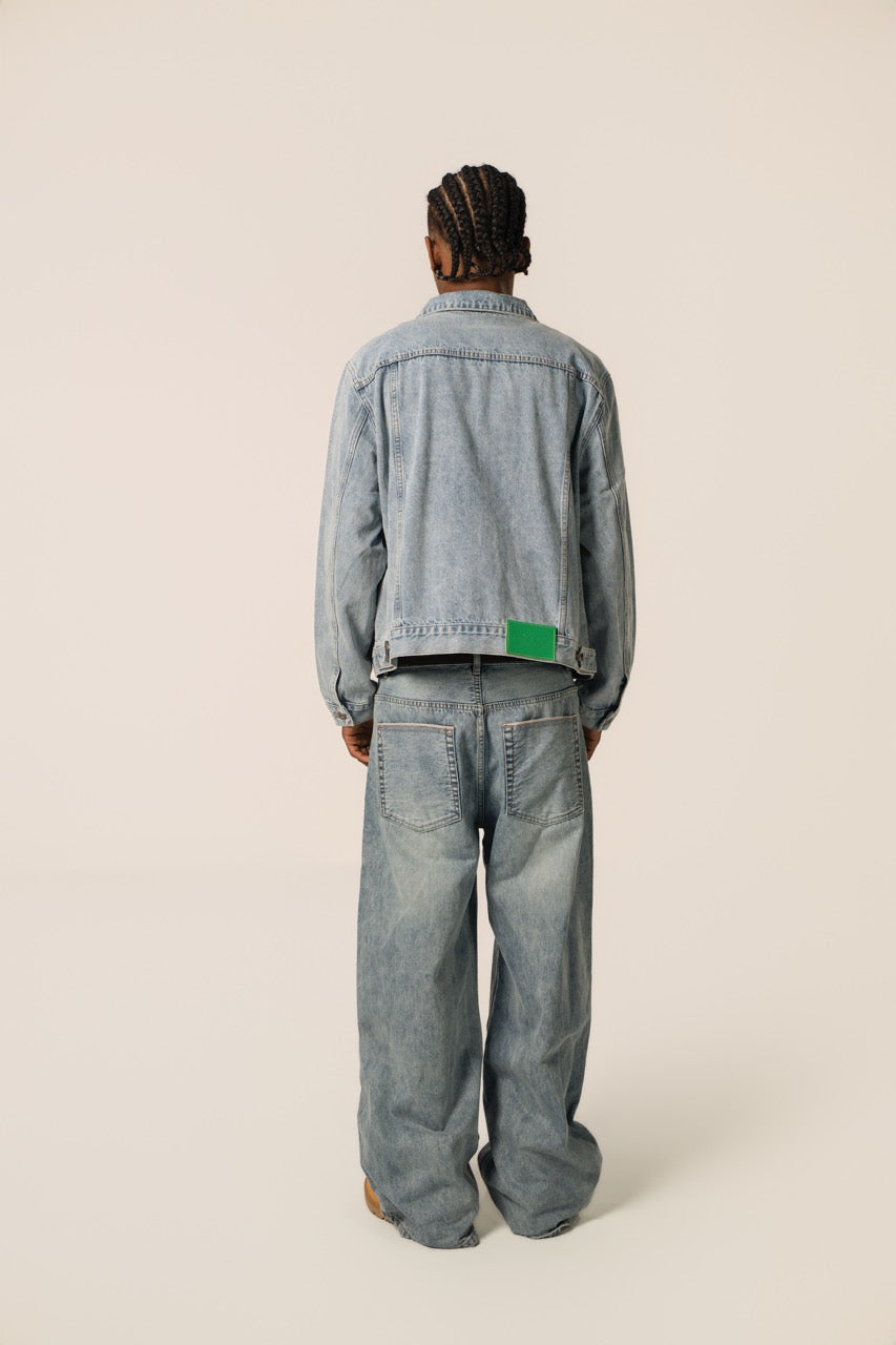 Baggy Selvage Denim - LightBlue