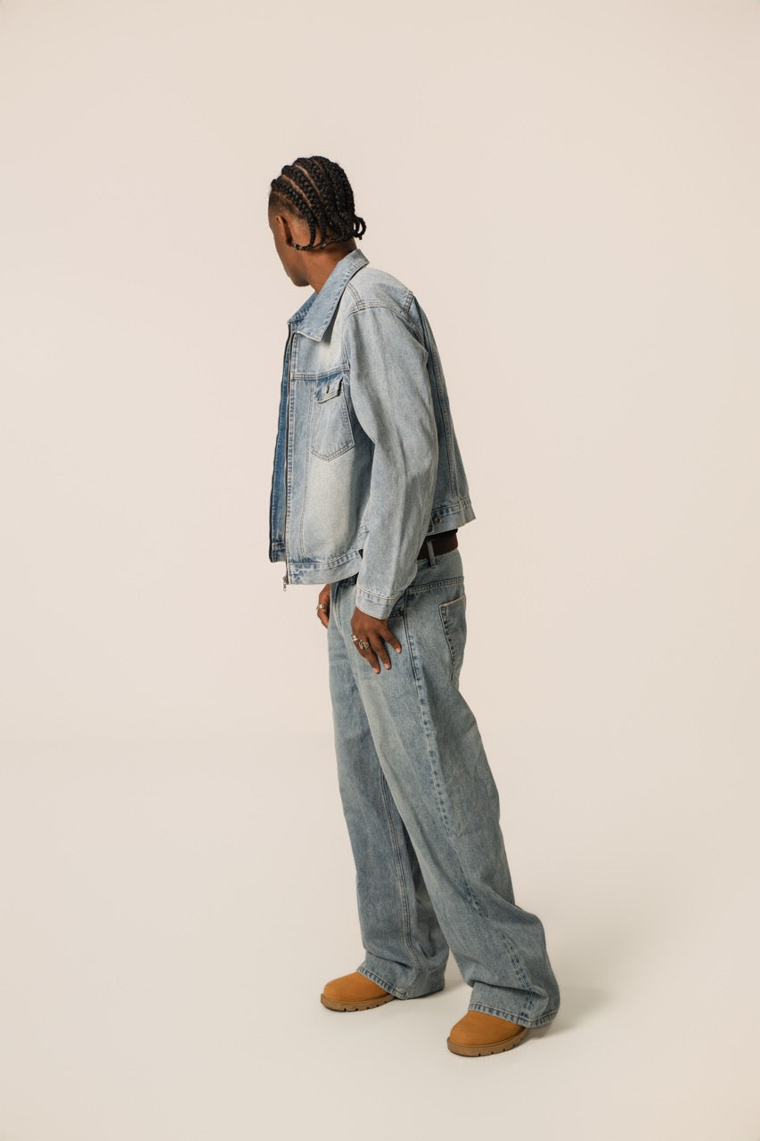 Baggy Selvage Denim - LightBlue