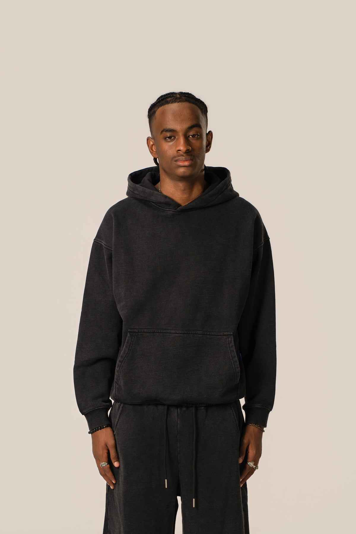 Drop Shoulder Hoodie - Vintage