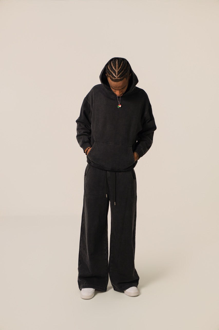 Drop Shoulder Hoodie - Vintage