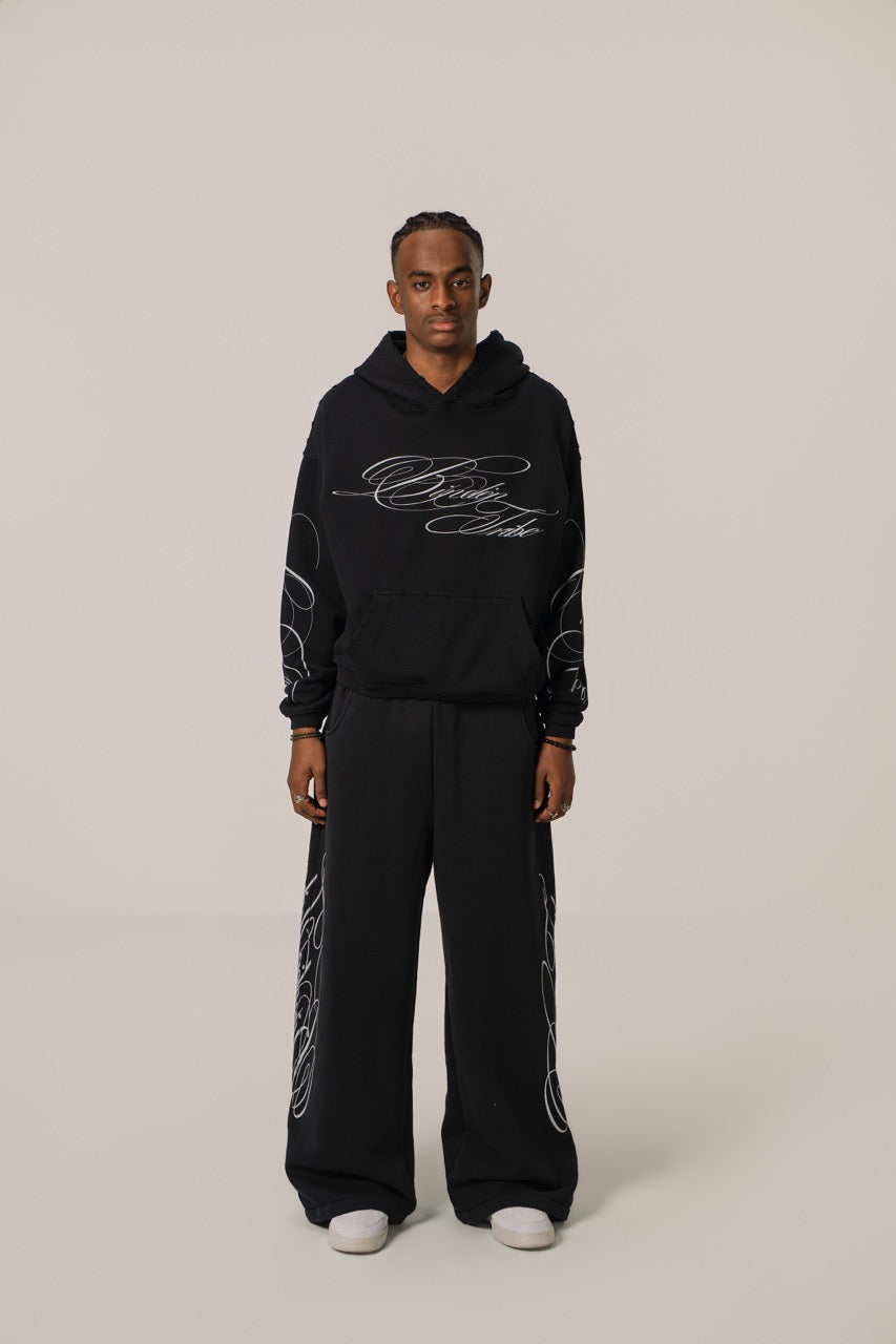 Signature Baggy Sweatpants - Black
