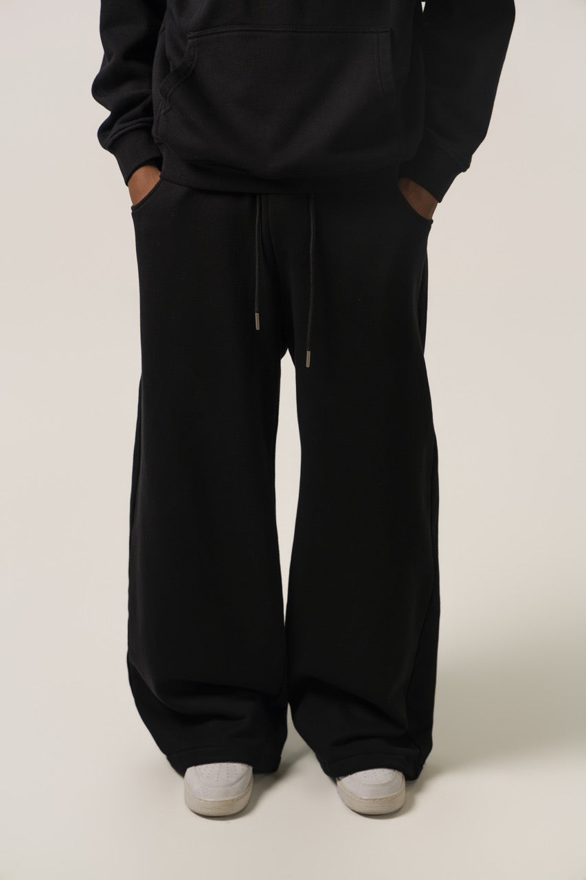 Baggy Sweatpants - BLACK