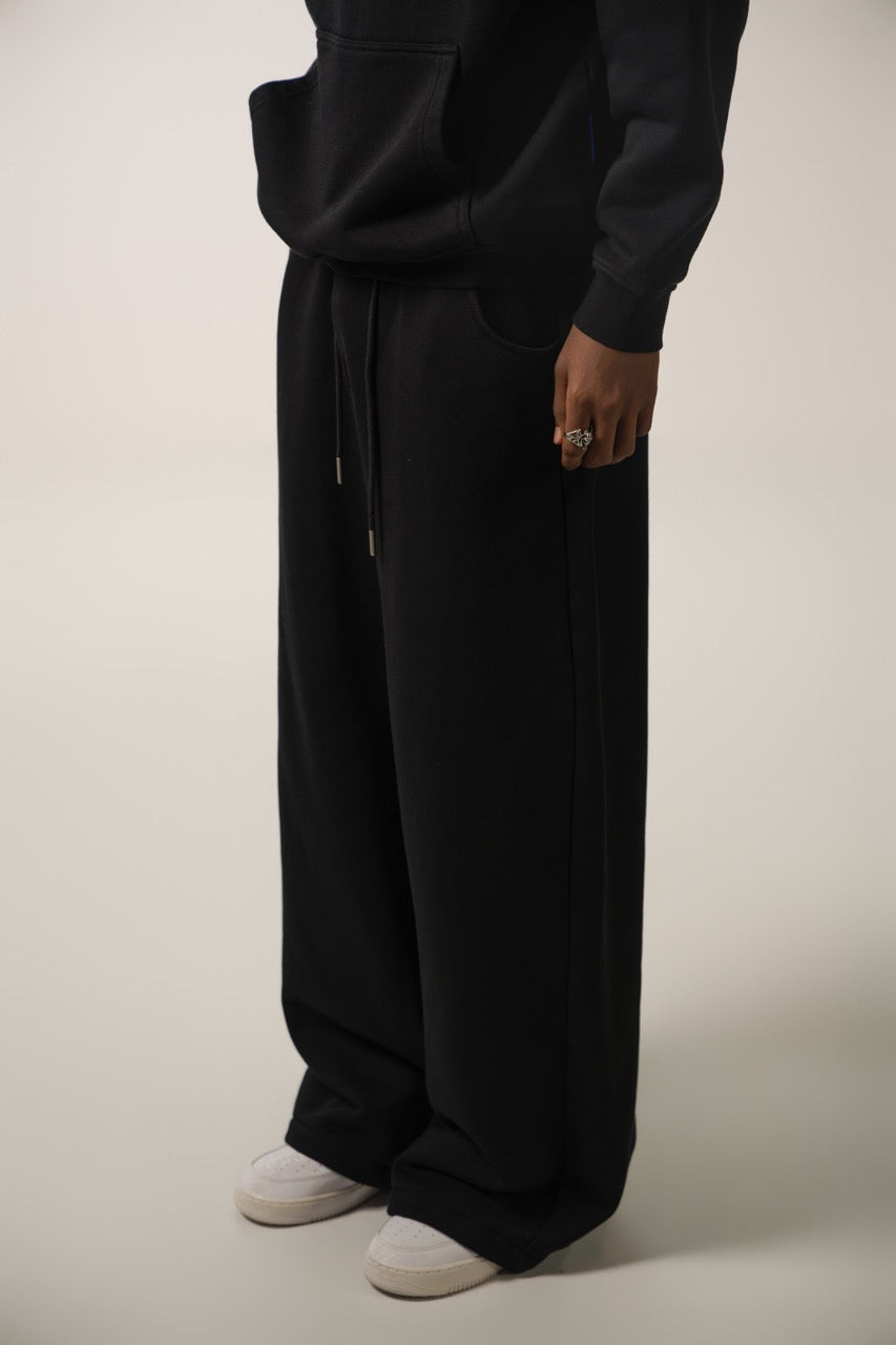 Baggy Sweatpants - BLACK