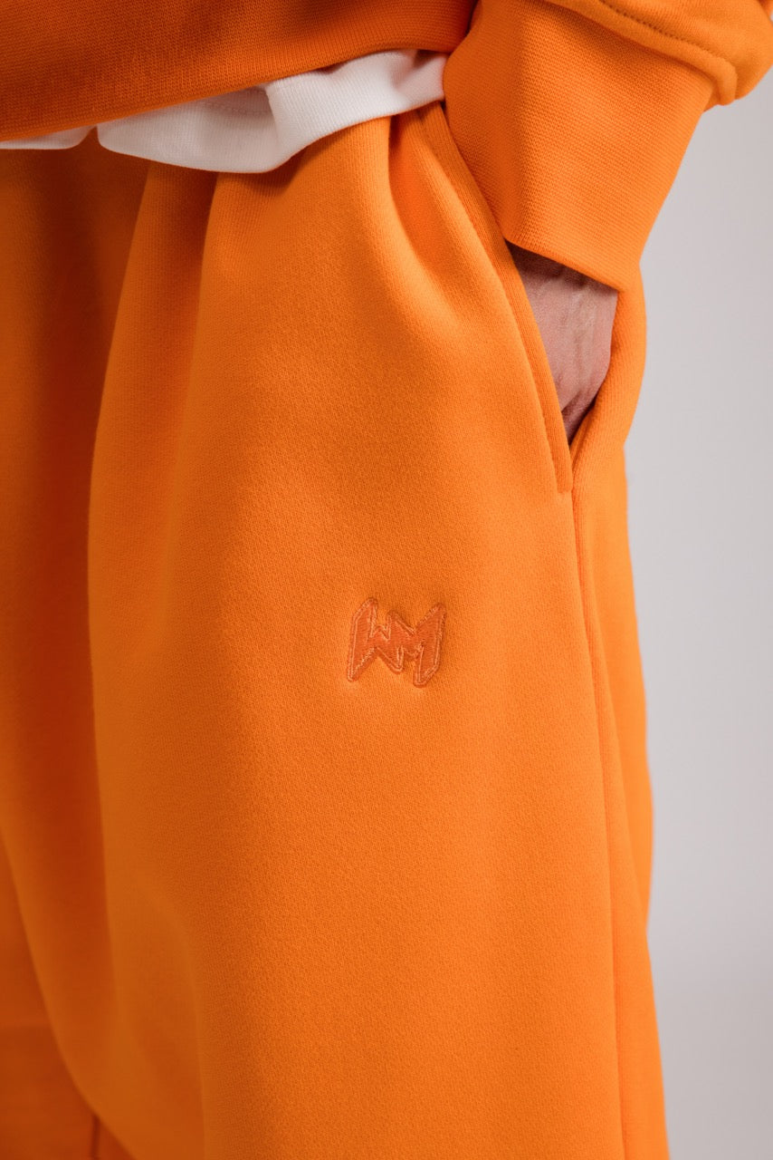 Baggy Sweatpants - ORANGE