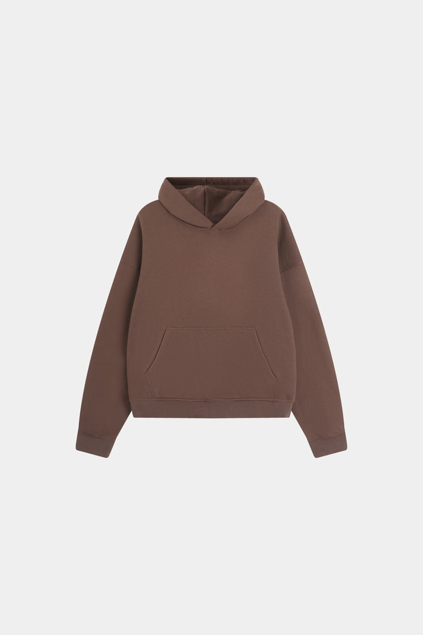 460GSM Core Hoodie - COFFEE
