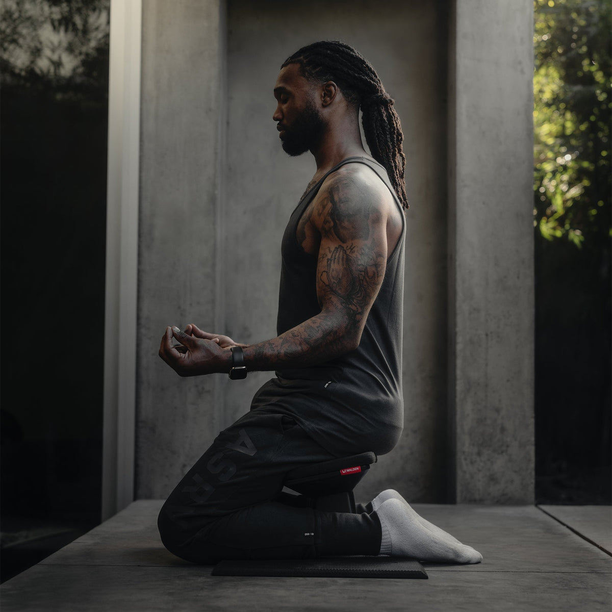 ASRV x Walden Meditation Bench - Black