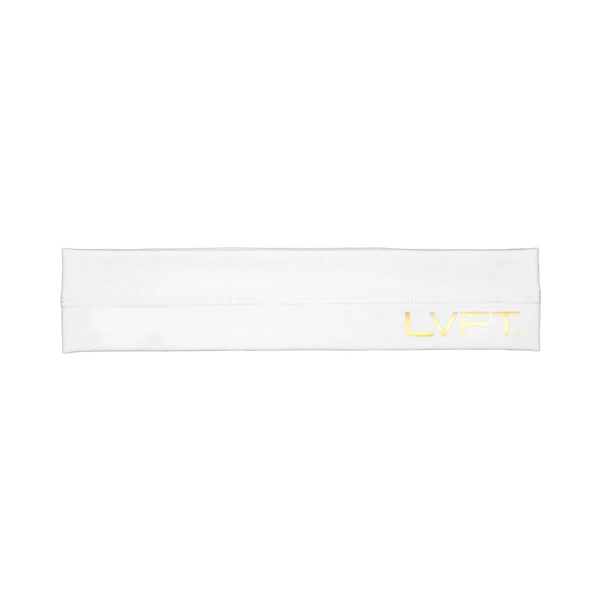 Gold Edition Headband - White
