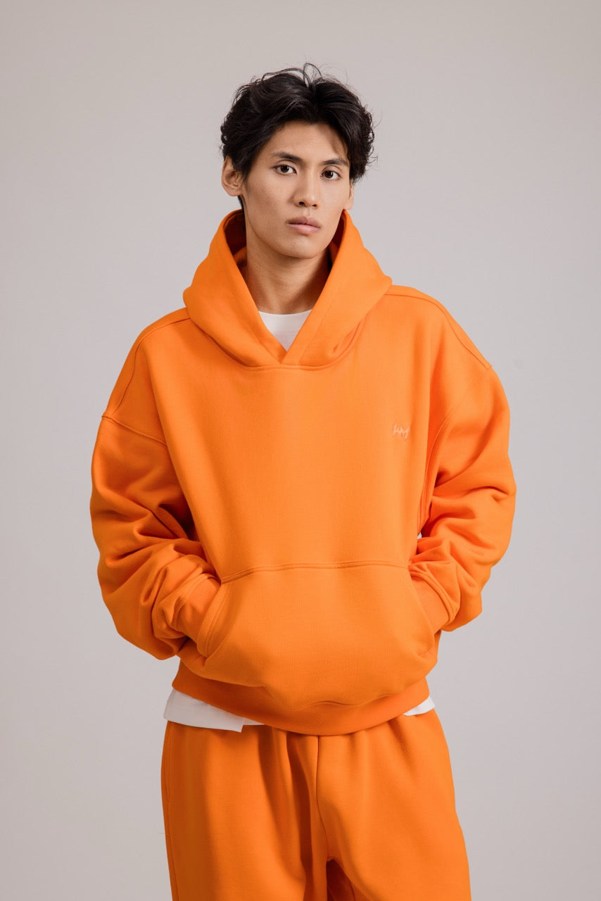 460GSM Core Hoodie - ORANGE