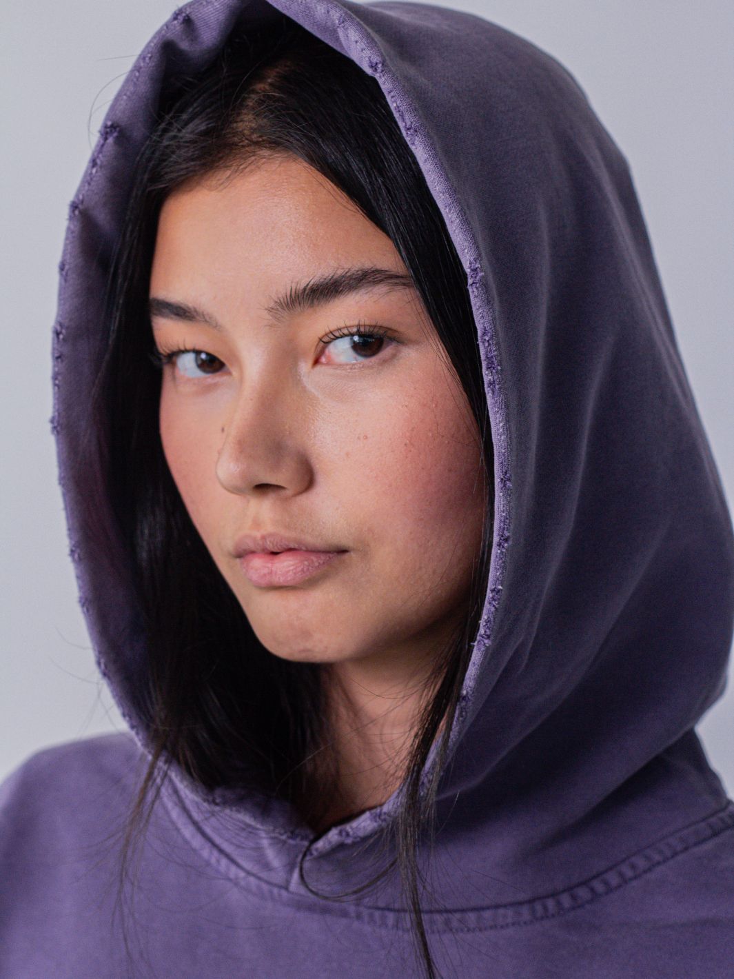 IN PROGRESS REVERSIBLE HOODIE - AMETHYST