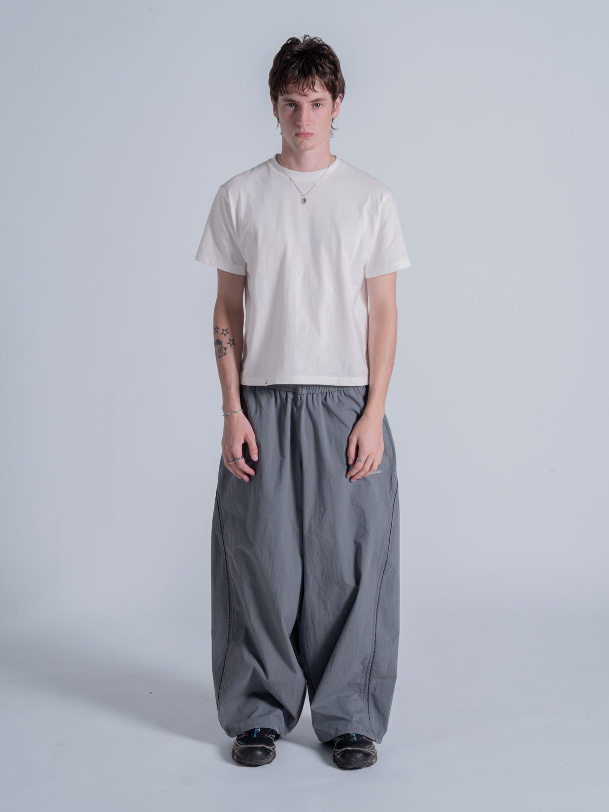 WAVY TRACK PANT - STORM BLUE