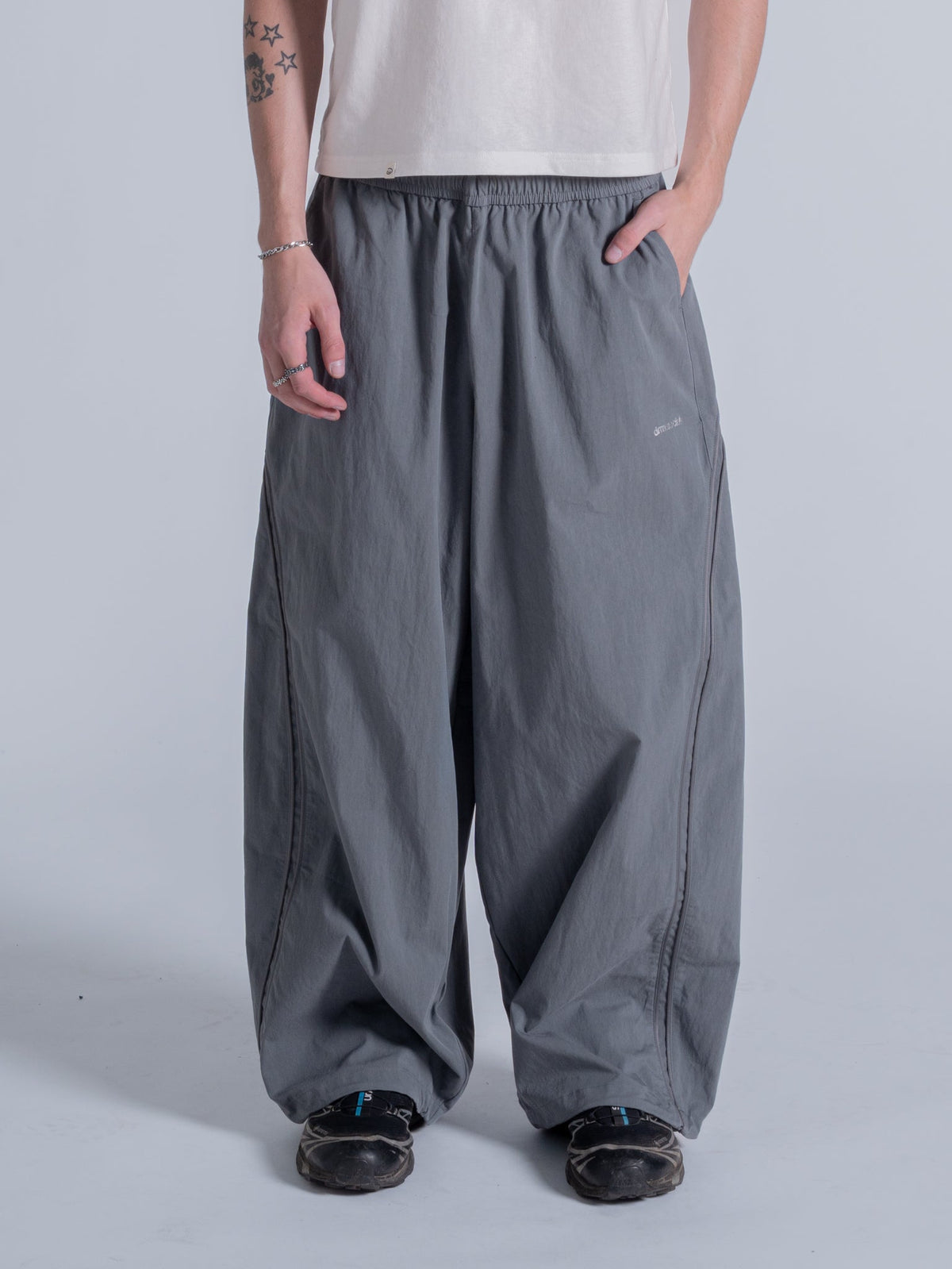 WAVY TRACK PANT - STORM BLUE
