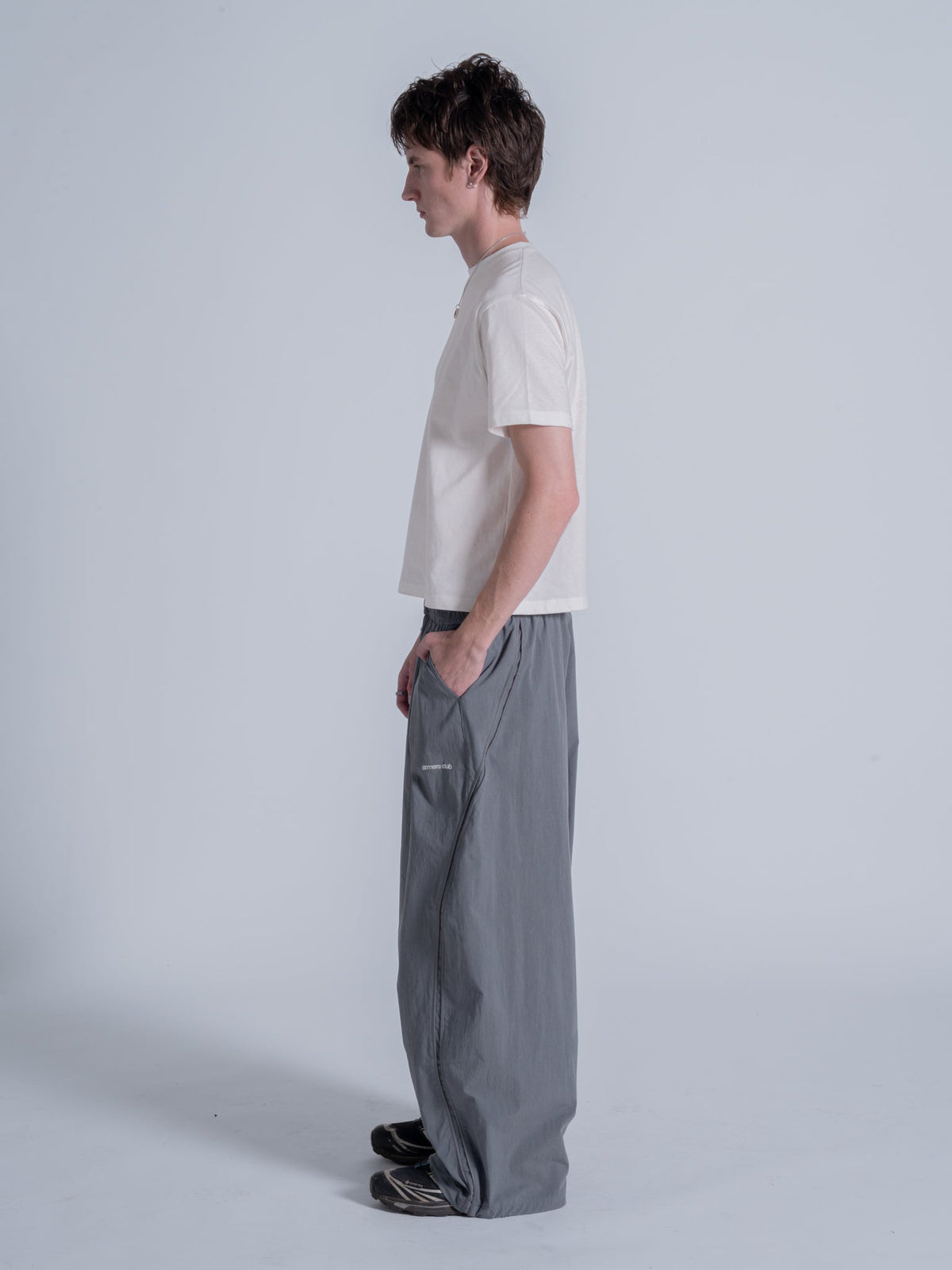 WAVY TRACK PANT - STORM BLUE