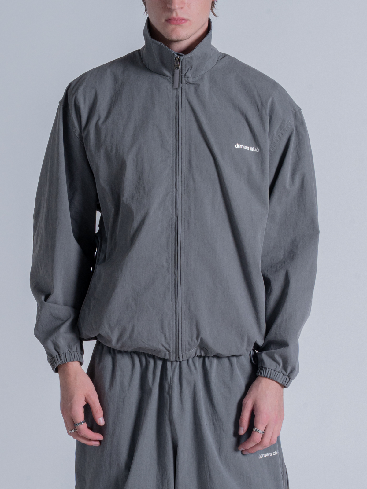 WAVY TRACK JACKET - STORM BLUE