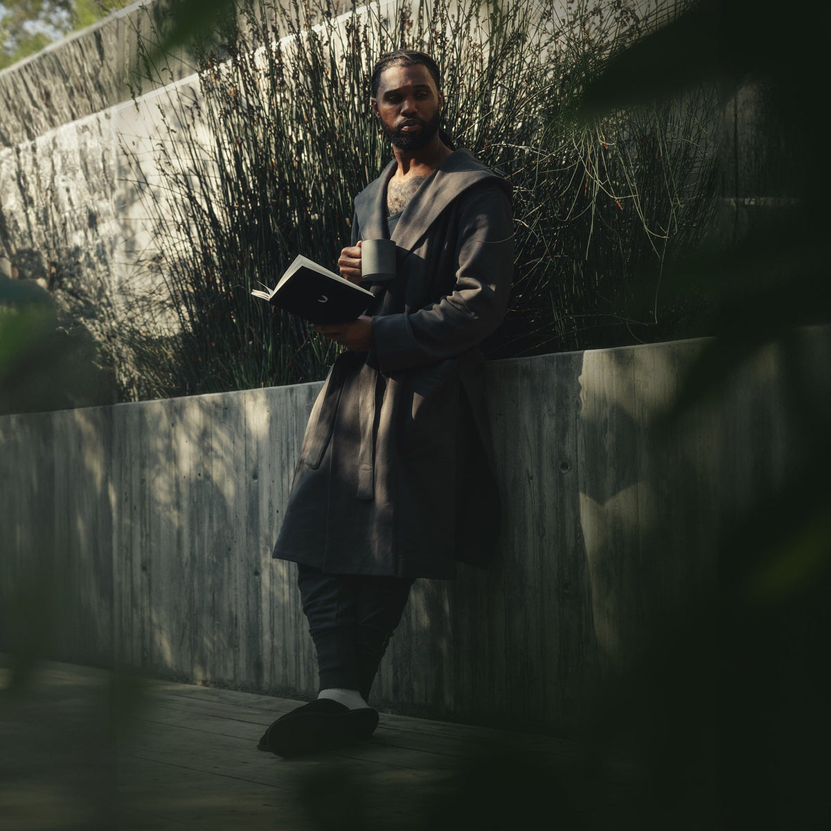 ASRV x Walden Heavyweight Robe - Carbon