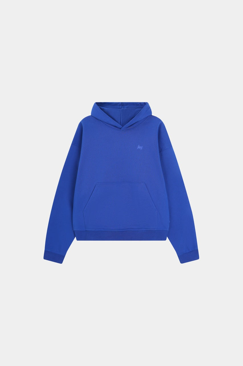 Drop Shoulder Hoodie - Royalblue