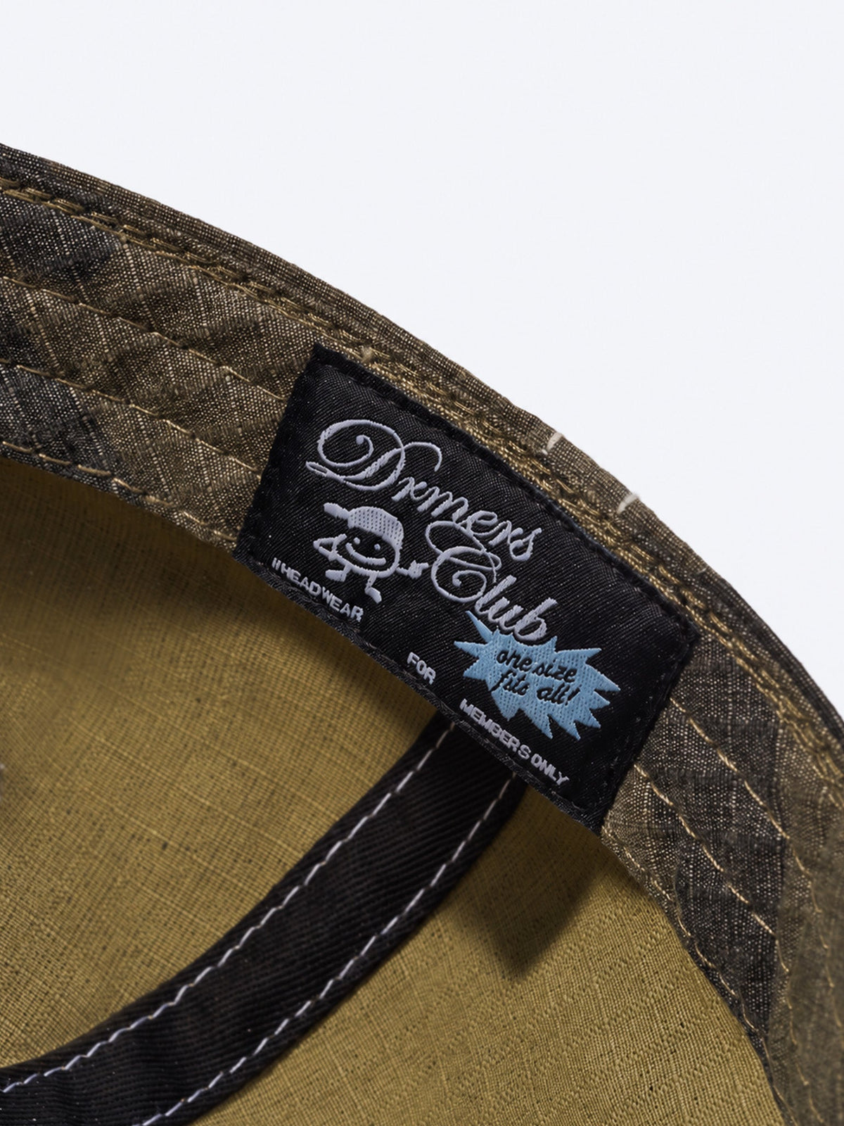 SCRIPT TEXT HAT - CAMO