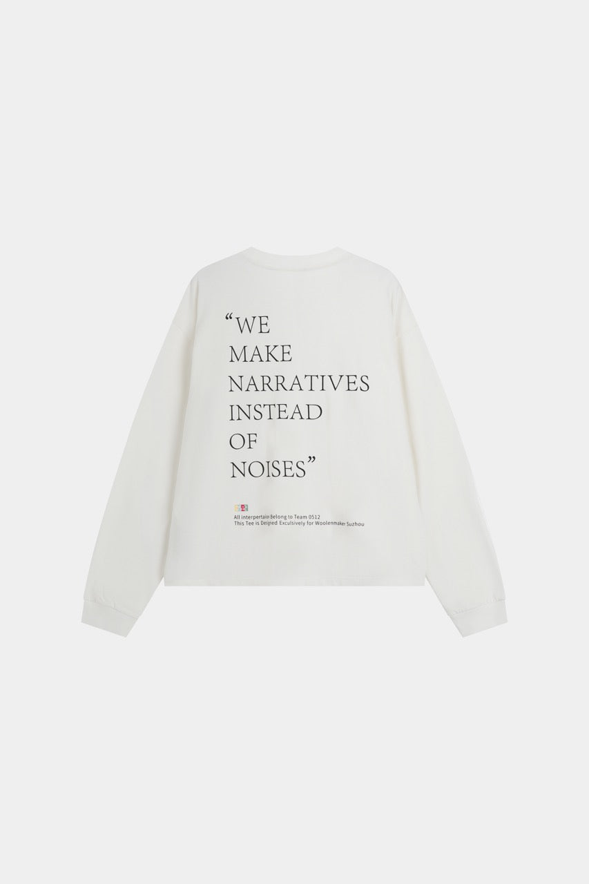Cotton Sweatshirt White