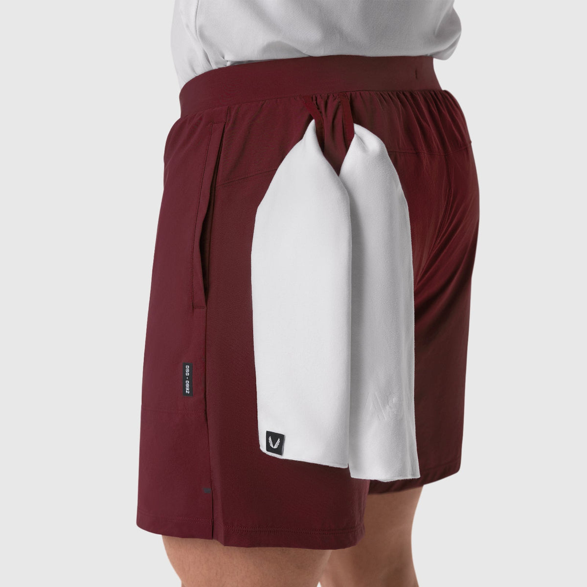 0992. Aerotex™ 6" Training Short - Crimson