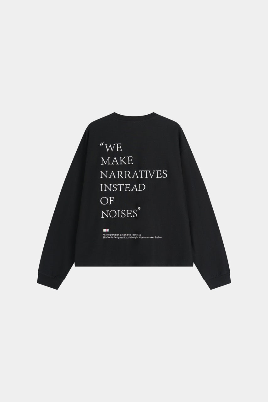 Cotton Sweatshirt Black