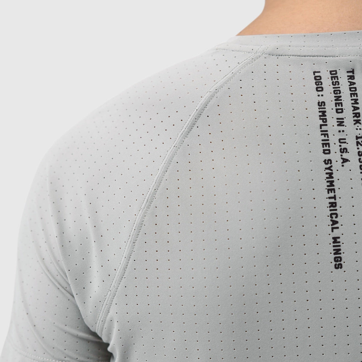 W017. Laser-Vent™ Established Tee - Slate Grey