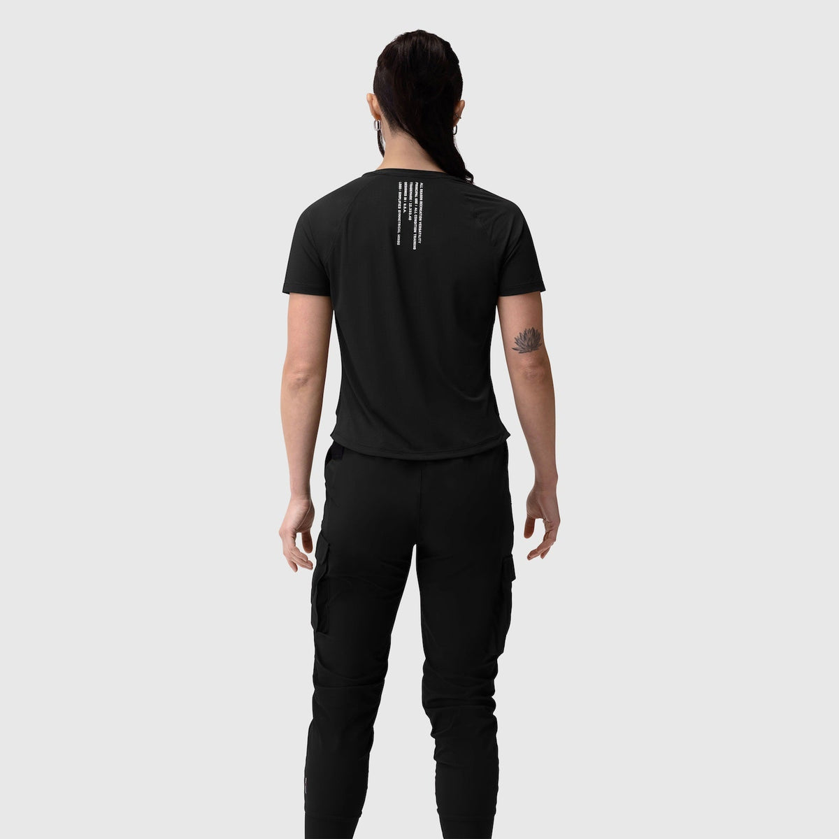W017. Laser-Vent™ Established Tee - Black
