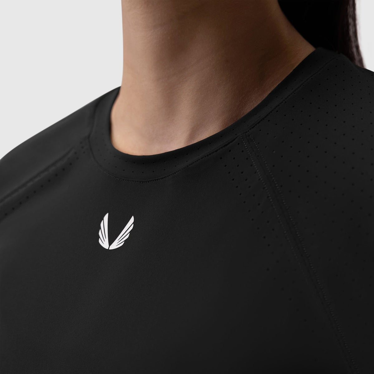 W017. Laser-Vent™ Established Tee - Black