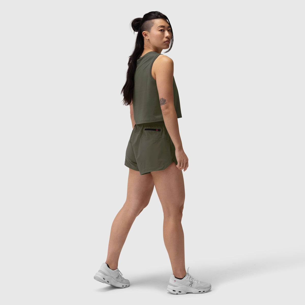W037. Tetra-Lite® Linerless Short - Olive
