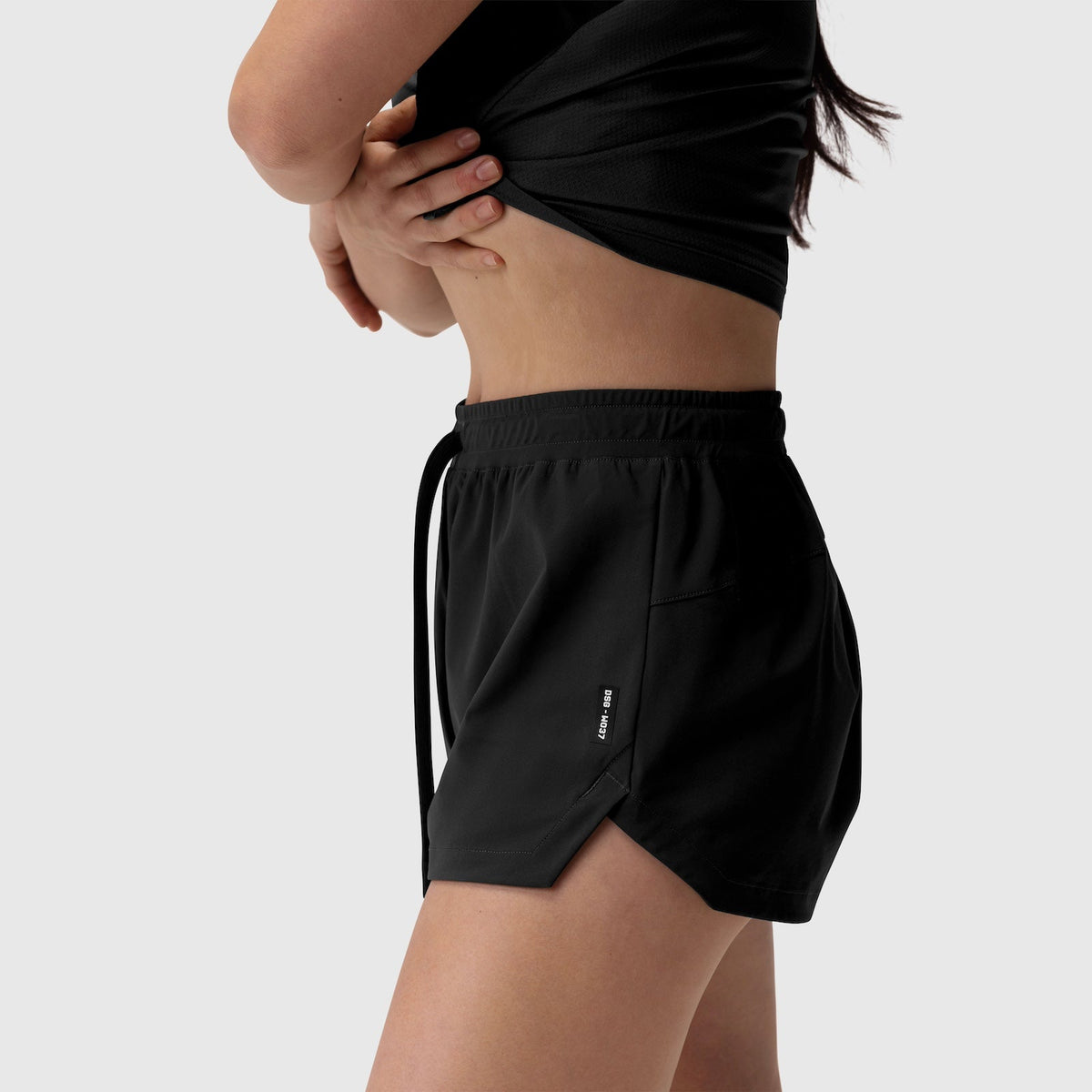 W037. Tetra-Lite® Linerless Short - Black