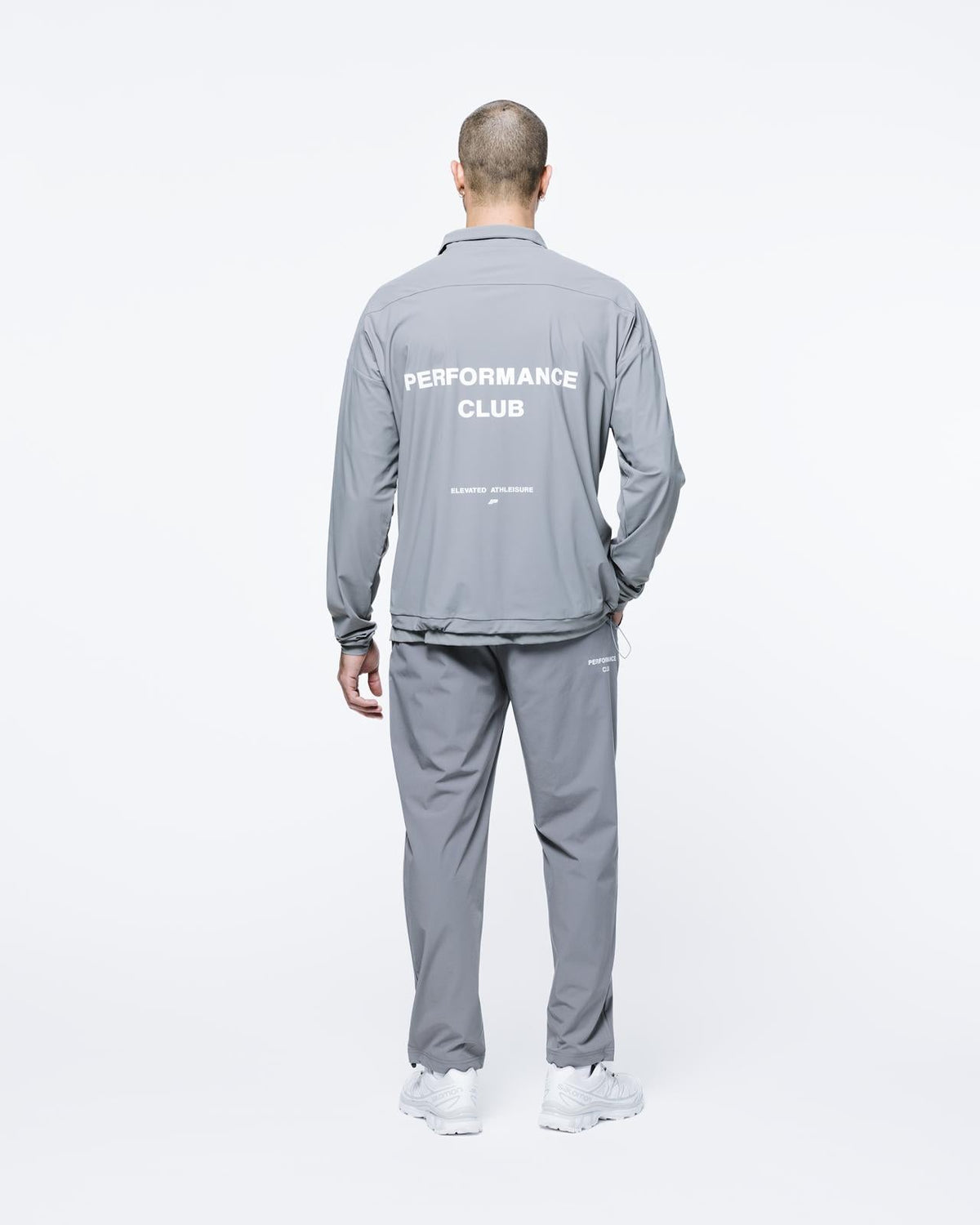 PERFORMANCE CLUB 1/4 ZIP JACKET - GREY