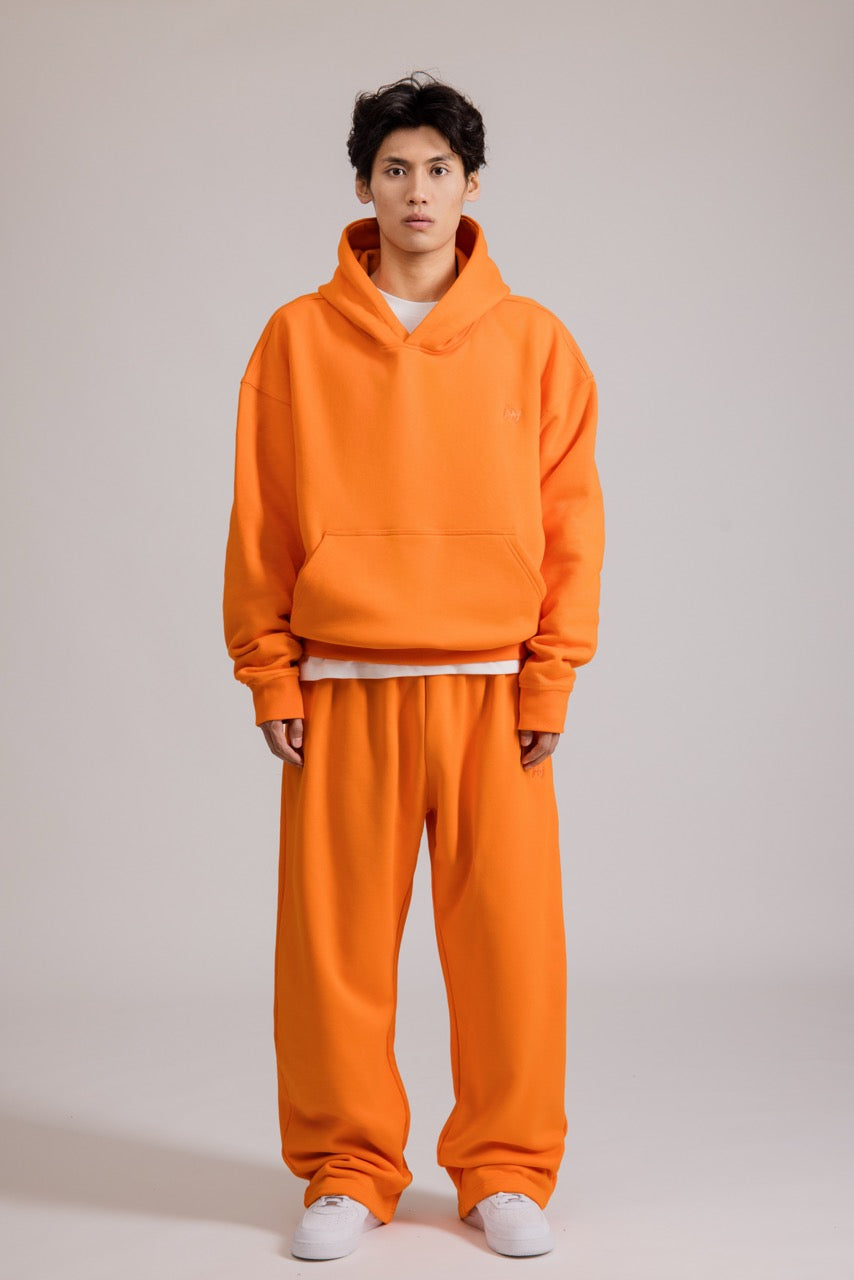Baggy Sweatpants - ORANGE